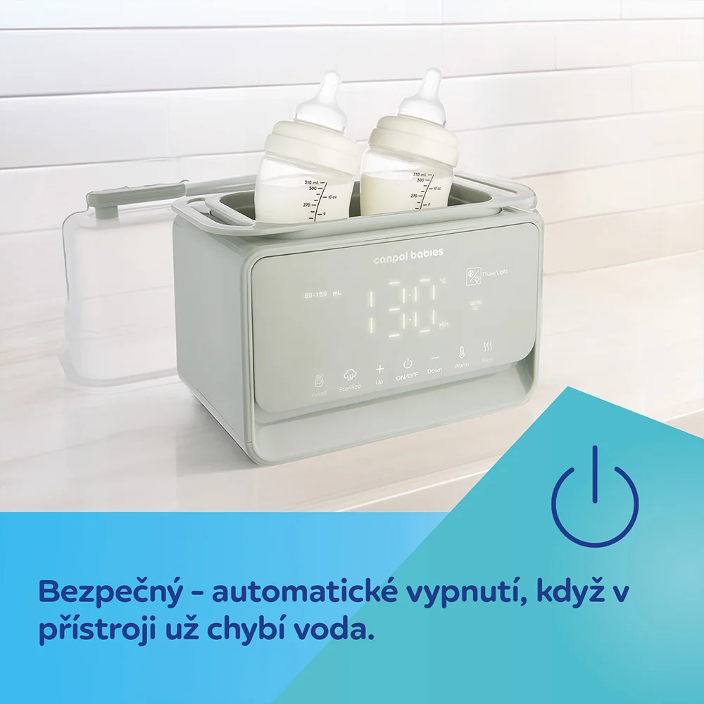 Canpol babies Ohřívač a sterilizátor lahví 7v1