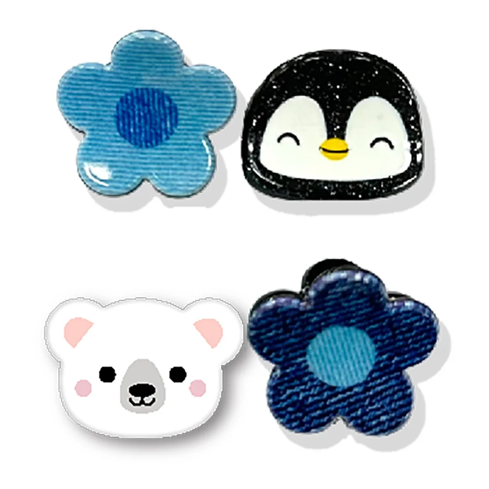 Invisibobble Clipstar Kids Polar World skřipeček do vlasů 4 ks