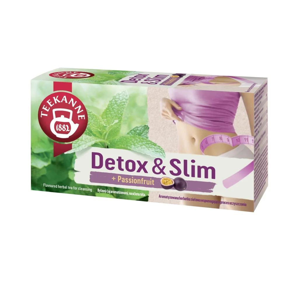 Teekanne Detox&Slim Passionfruit porcovaný čaj 20x1,6 g