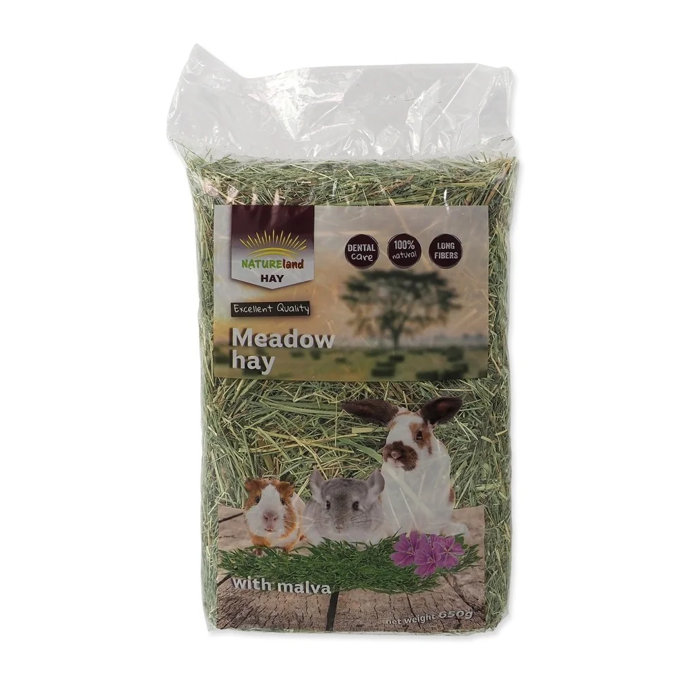 Nature Land Seno s květy slézu 650 g