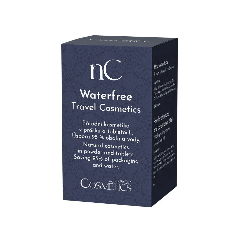 nanoSPACE Cosmetics Cestovní sada bezvodé kosmetiky