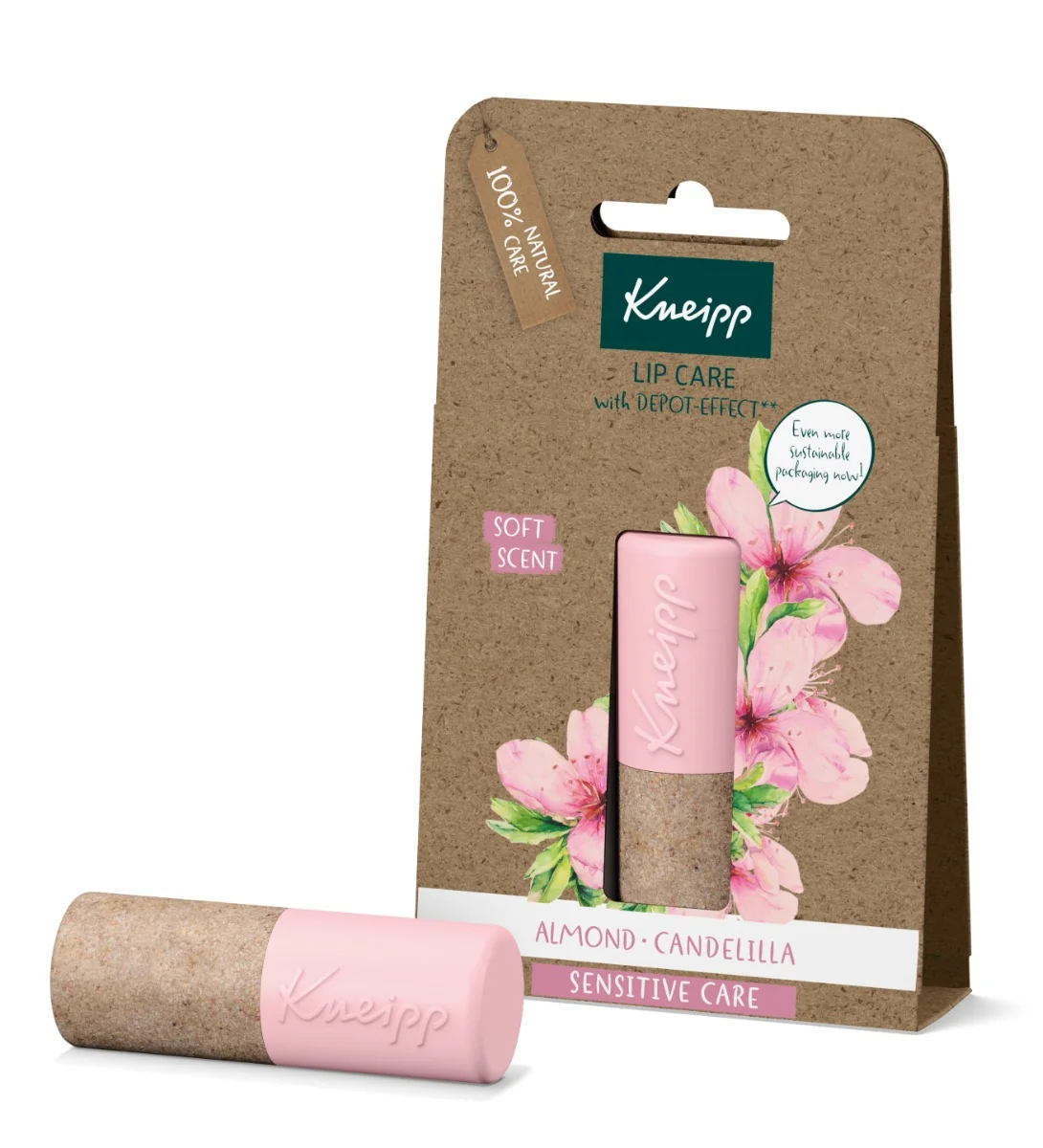Kneipp Balzám na rty Mandle a kandelilový vosk 4,7 g