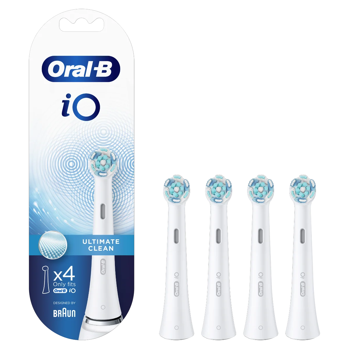Oral-B iO Ultimate Clean White náhradní hlavice 4 ks