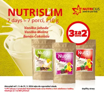 Nutricius NutriSlim 3za2 (březen 2024)