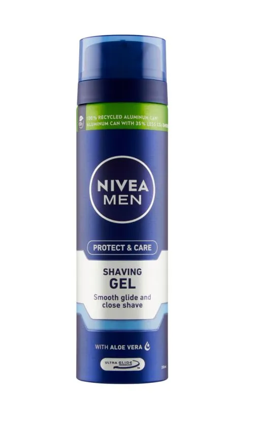 Nivea Men Protect & Care gel na holení pro muže 200 ml