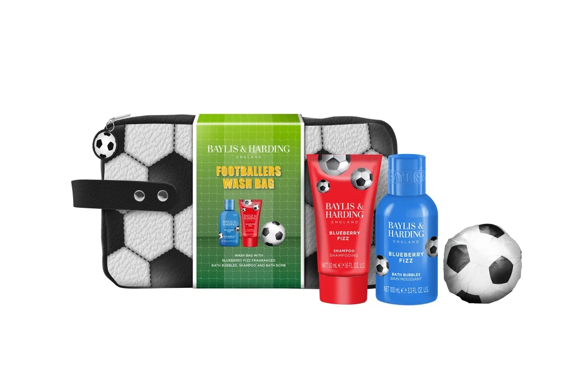Baylis & Harding Sada péče o tělo v taštičce Football 3 ks