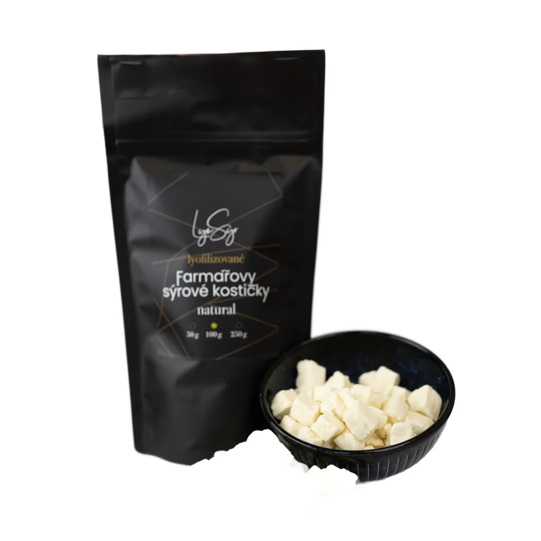 Lyopotraviny Farmářovy sýrové kostičky - Natural, 1000 g