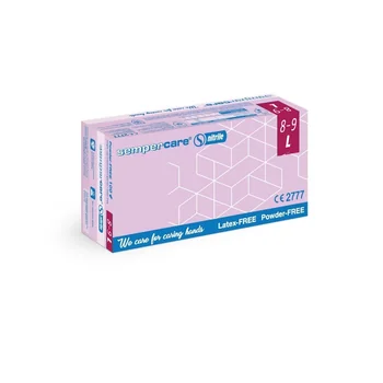 Sempercare Nitrile vel. L zesílené vyšetřovací rukavice bez pudru 100 ks