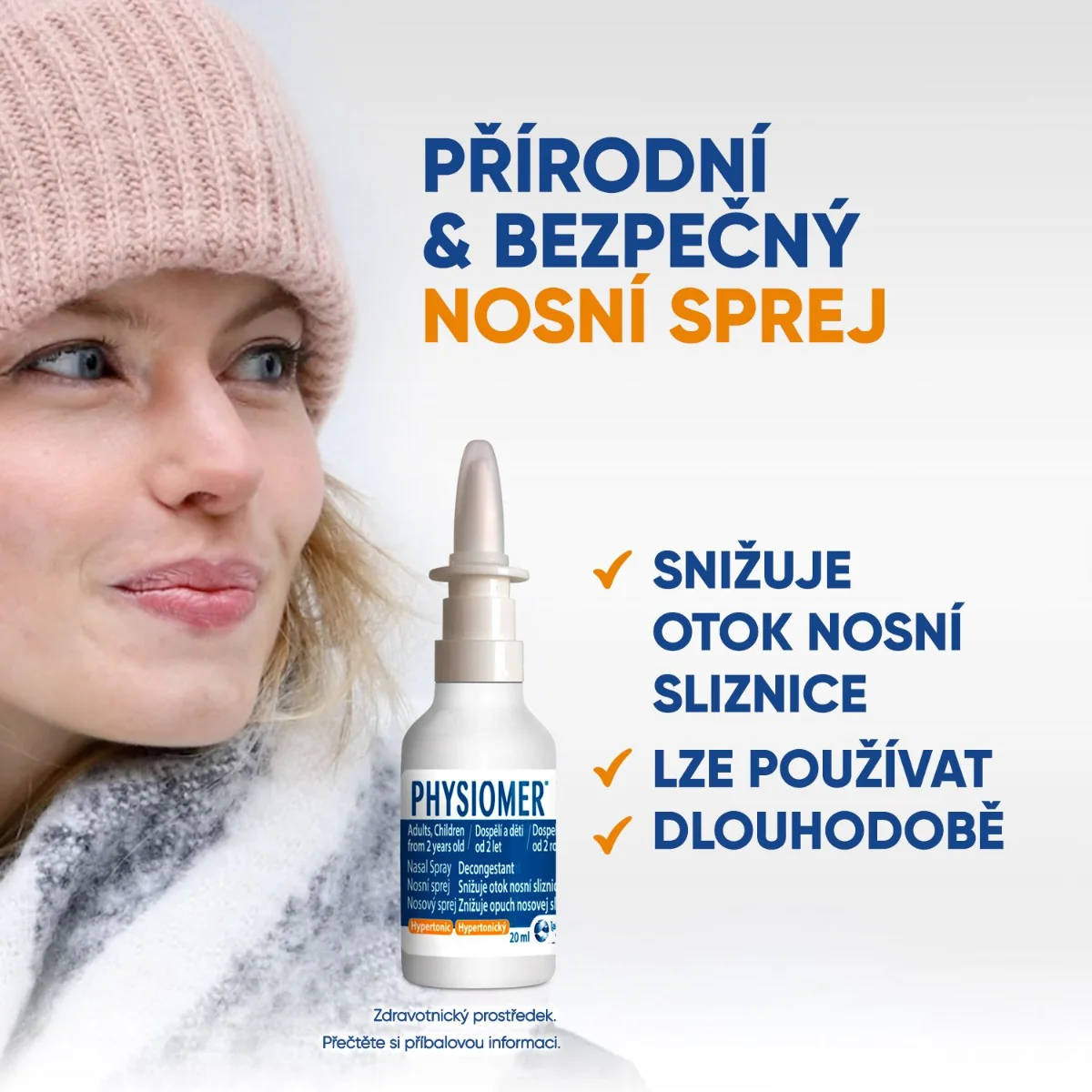 Physiomer Hypertonický nosní sprej 20 ml