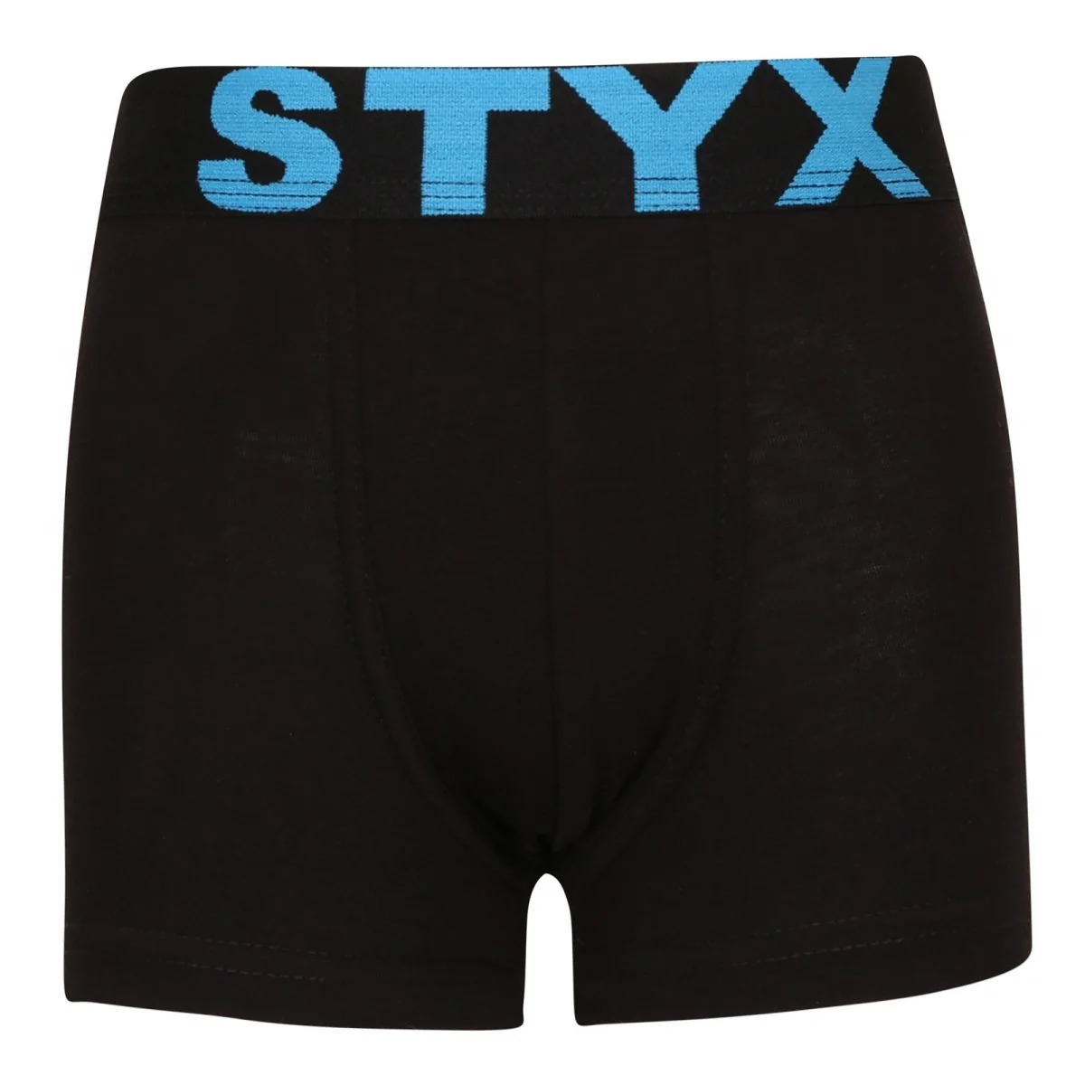 Styx 3PACK dětské boxerky sportovní guma černé (3GJ96012) 12-14 let