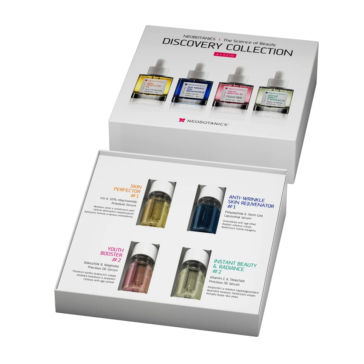 NEOBOTANICS Discovery set séra 4x4,5 ml