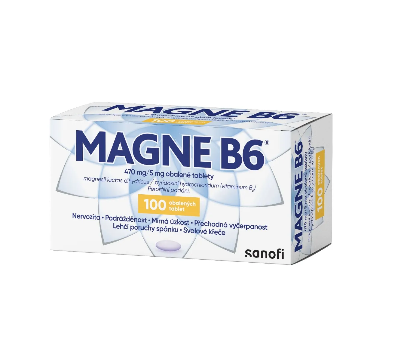 Magne B6 470 mg/5 mg 100 tablet