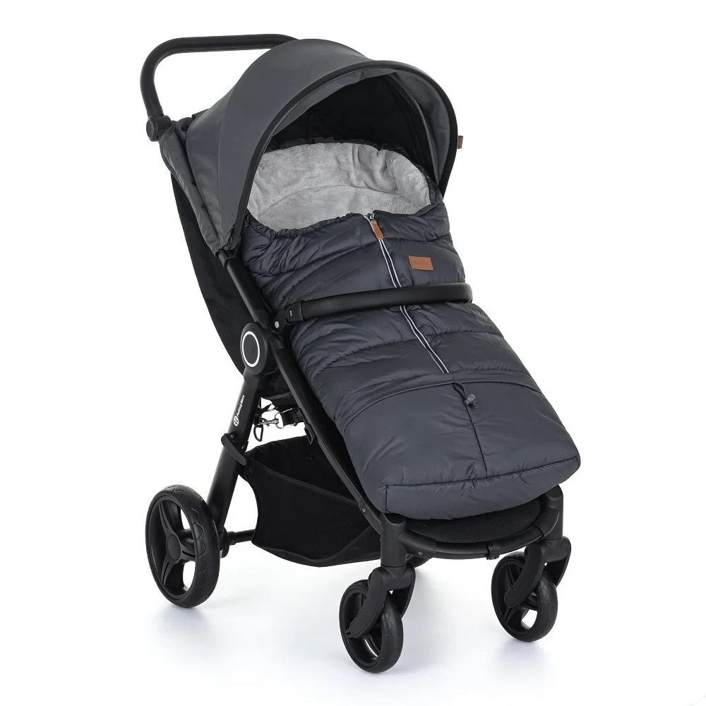 Petite&Mars Fusak nastavitelný 3v1 Jibot Charcoal Grey