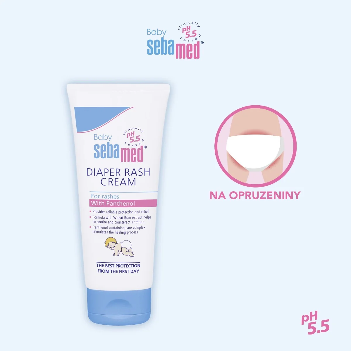 Sebamed Dětský krém na opruzeniny 100 ml