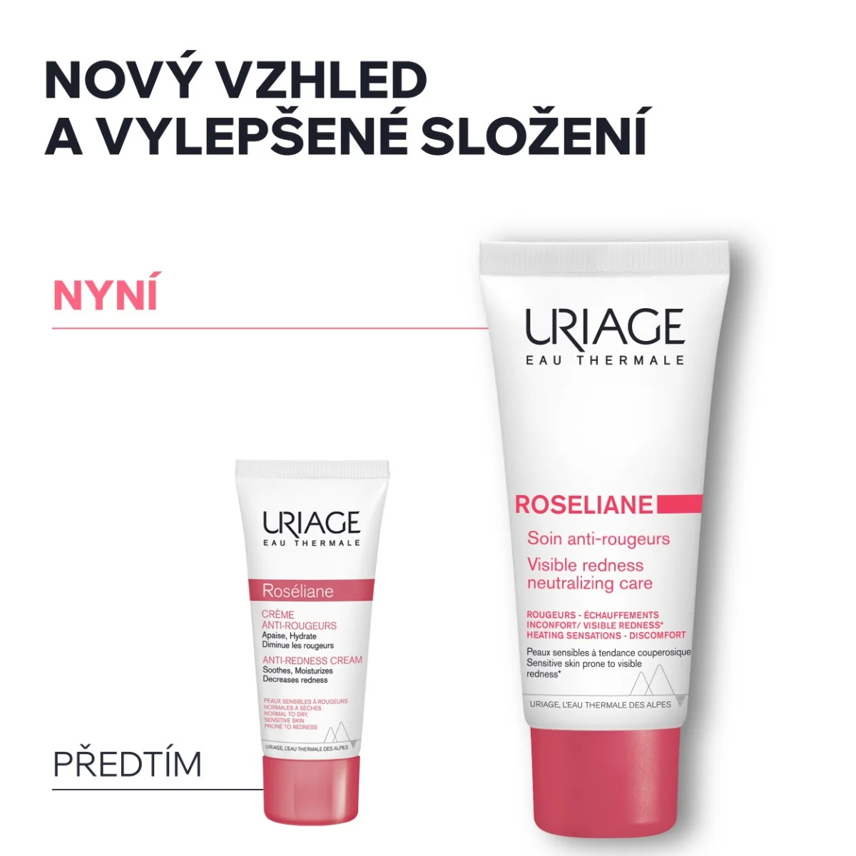 Uriage Roséliane Krém pro citlivou pleť se sklonem k zčervenání 40 ml