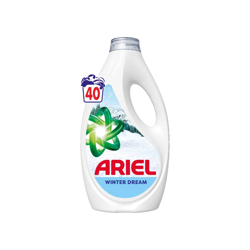 Ariel Winter Dream tekutý prací prostředek 1,8 l 40 praní