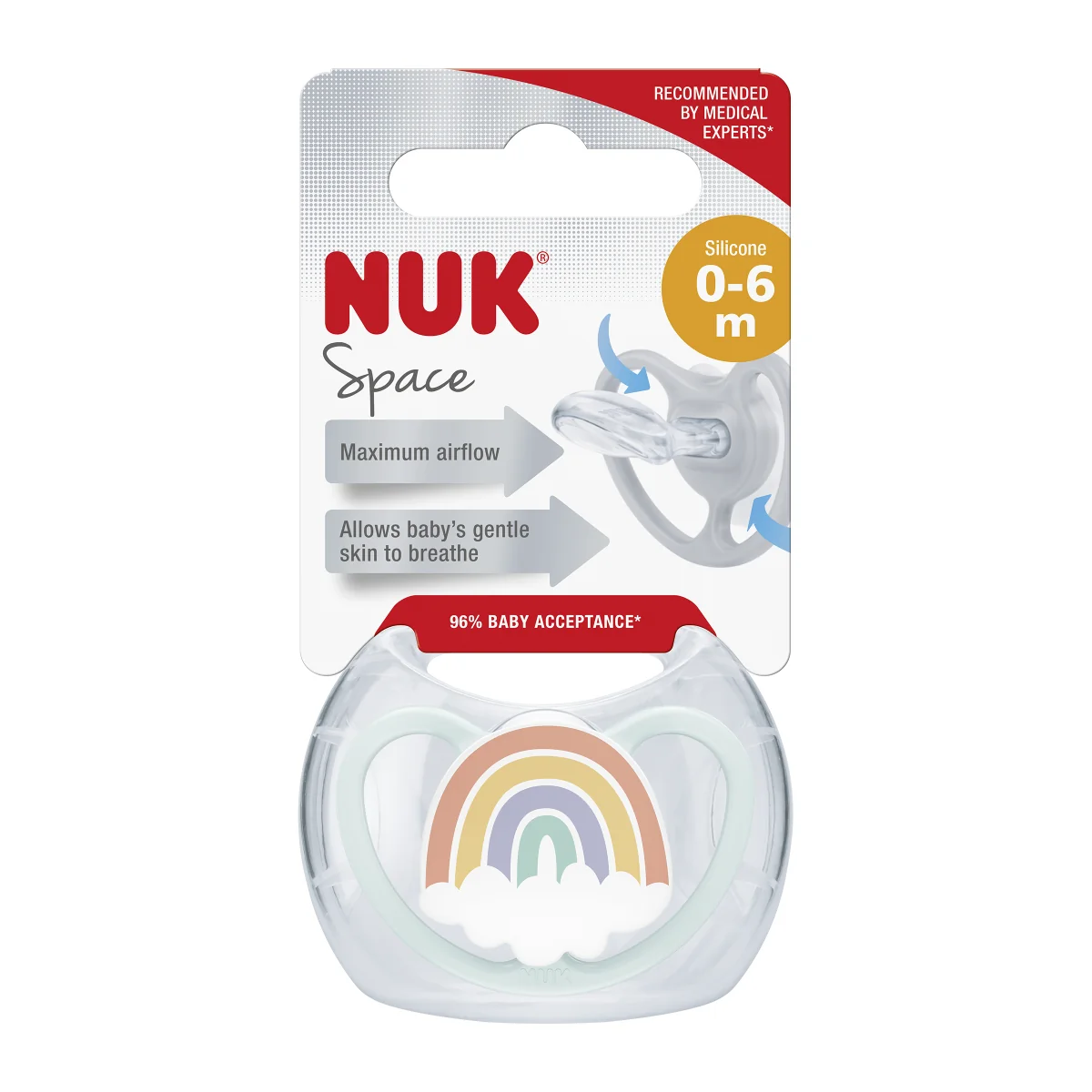 NUK Dudlík Space 0-6m box