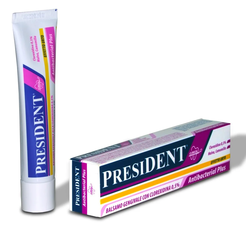 President Antibacterial plus chlorhex. 0,5% gel 30 ml