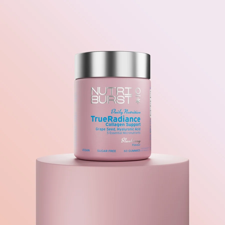 Nutriburst TrueRadiance gummies s liposomálním vitamínem C 60 ks borůvka