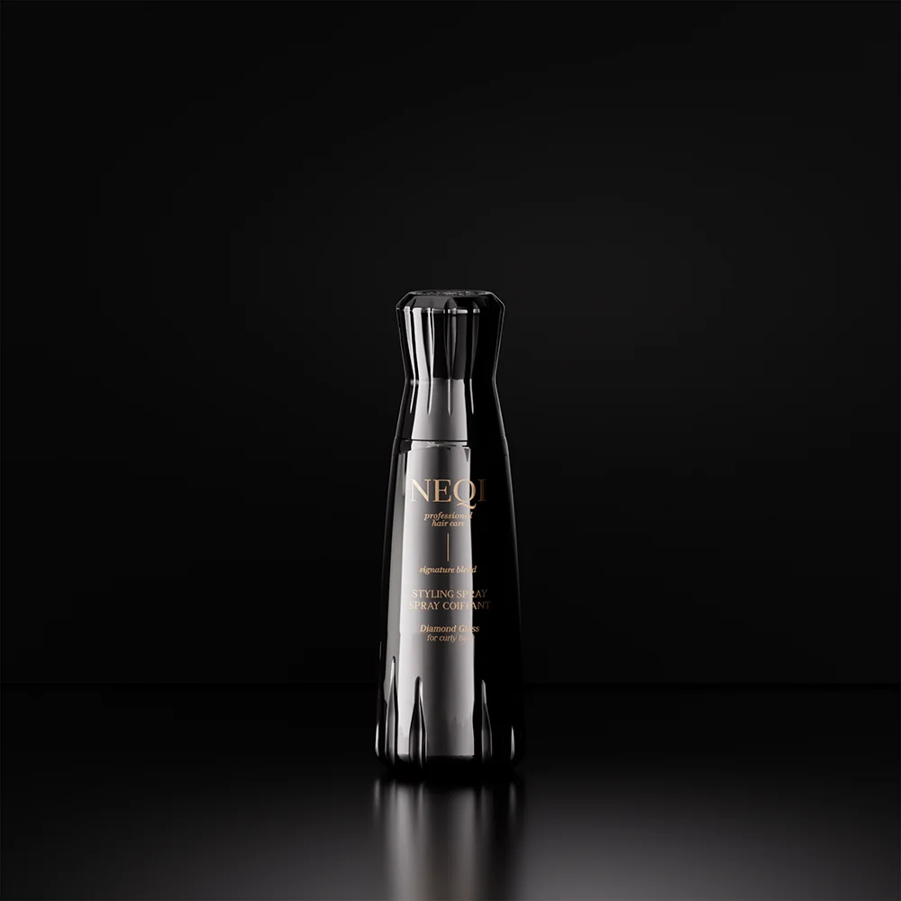 NEQI Treatment Treasure Diamond Glass Curly stylingový sprej 180 ml