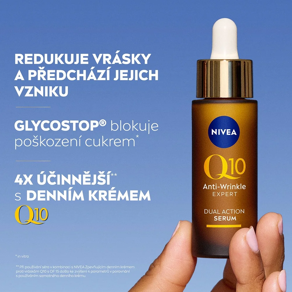 Nivea Q10 Expert Duální sérum proti vráskám 30 ml