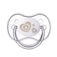 Canpol babies Newborn Baby Dudlík silikonový symetrický 6-18m