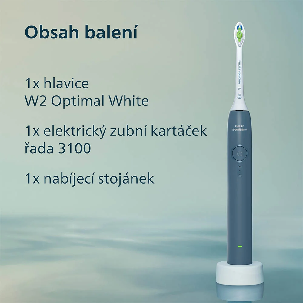 Philips Sonicare 3100 HX4031/24 sonický zubní kartáček modrá