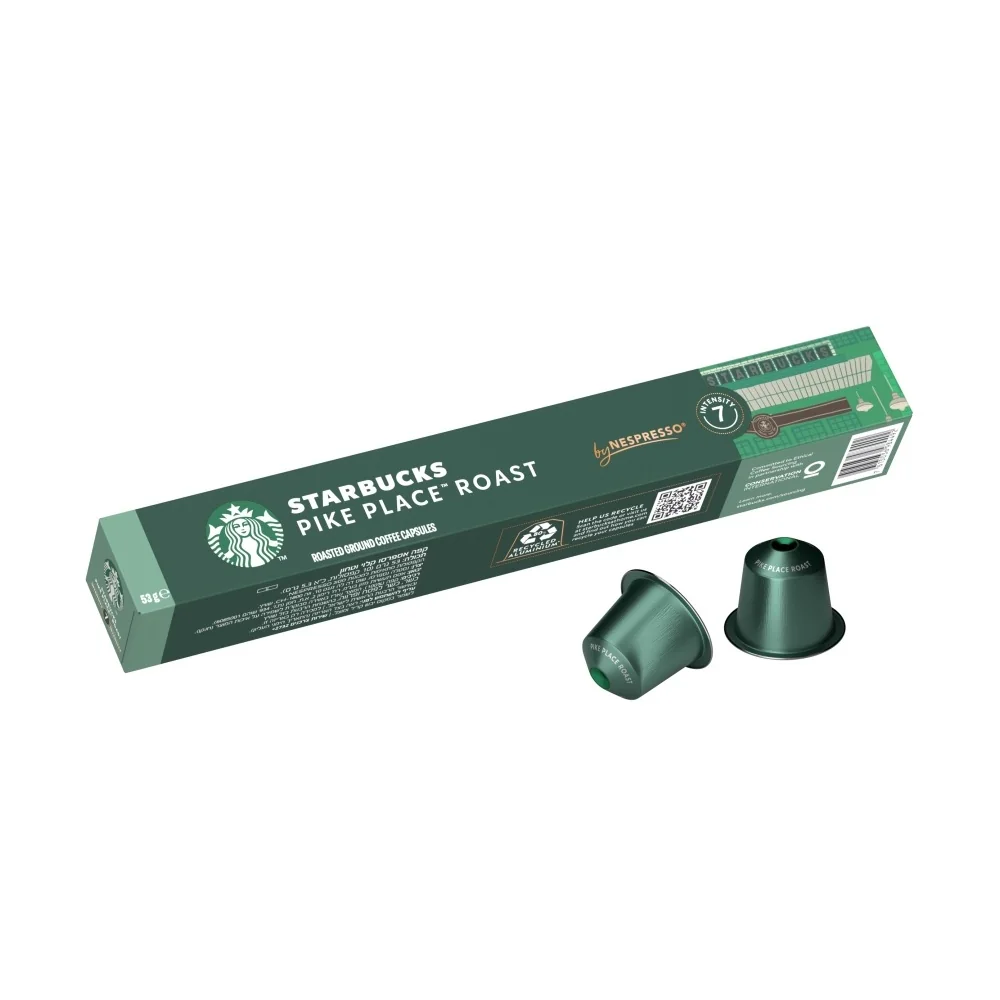 STARBUCKS Pike Place Roast by Nespresso kávové kapsle 10 ks