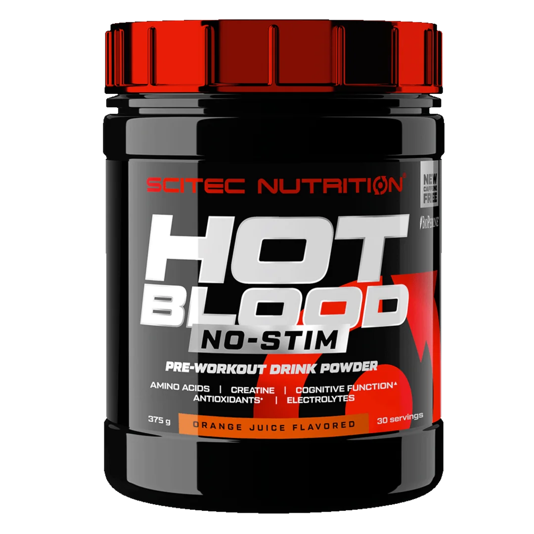 Scitec Nutrition Hot Blood No-Stim 375g - pomeranč