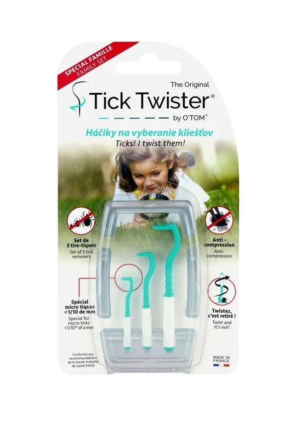 Tick Twister Háčky na odstranění klíšťat 3 ks