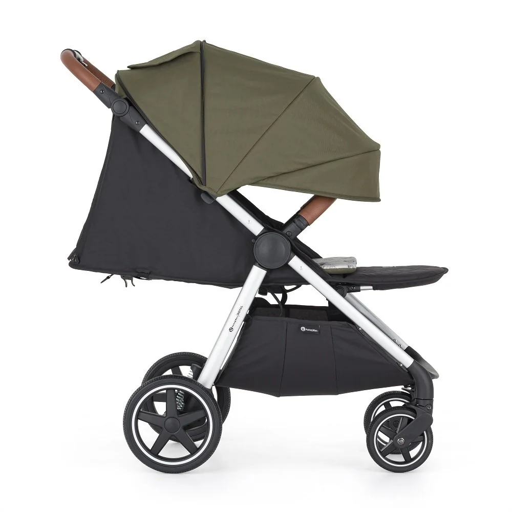 Petite&Mars Kočárek sportovní Royal3 Silver Mature Olive