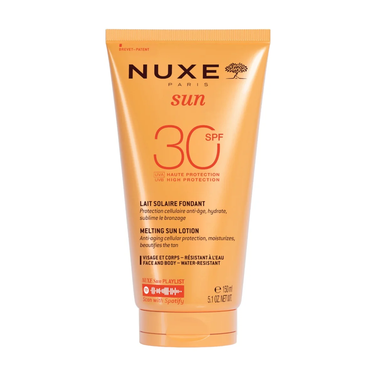 Nuxe Sun Tající opalovací mléko na tělo SPF 30 150 ml