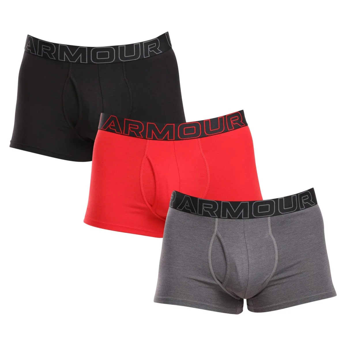 Under Armour 3PACK pánské boxerky vícebarevné (1383891 025) XL