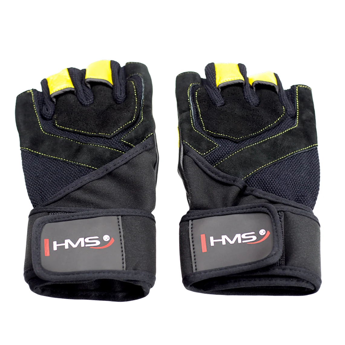 HMS FITNESS RUKAVICE ŽLUTÉ RST01 vel. L