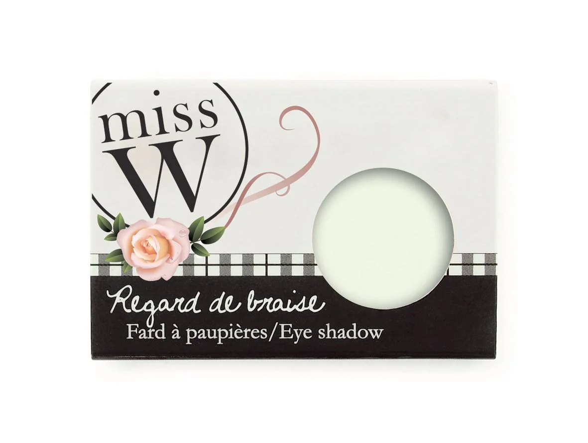 Miss W Oční stíny No 001 - Pearly white
