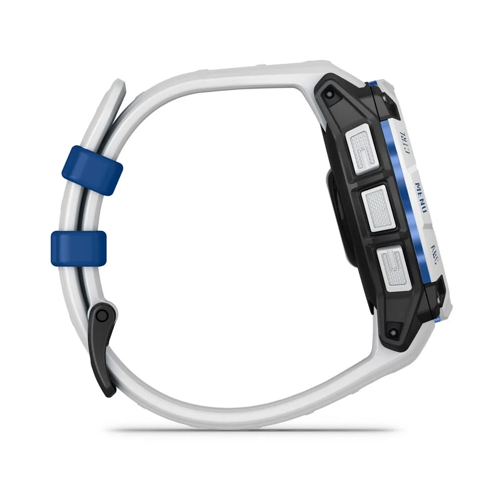 Garmin Instinct 3 Solar 45 mm chytré hodinky Whitestone/Blue