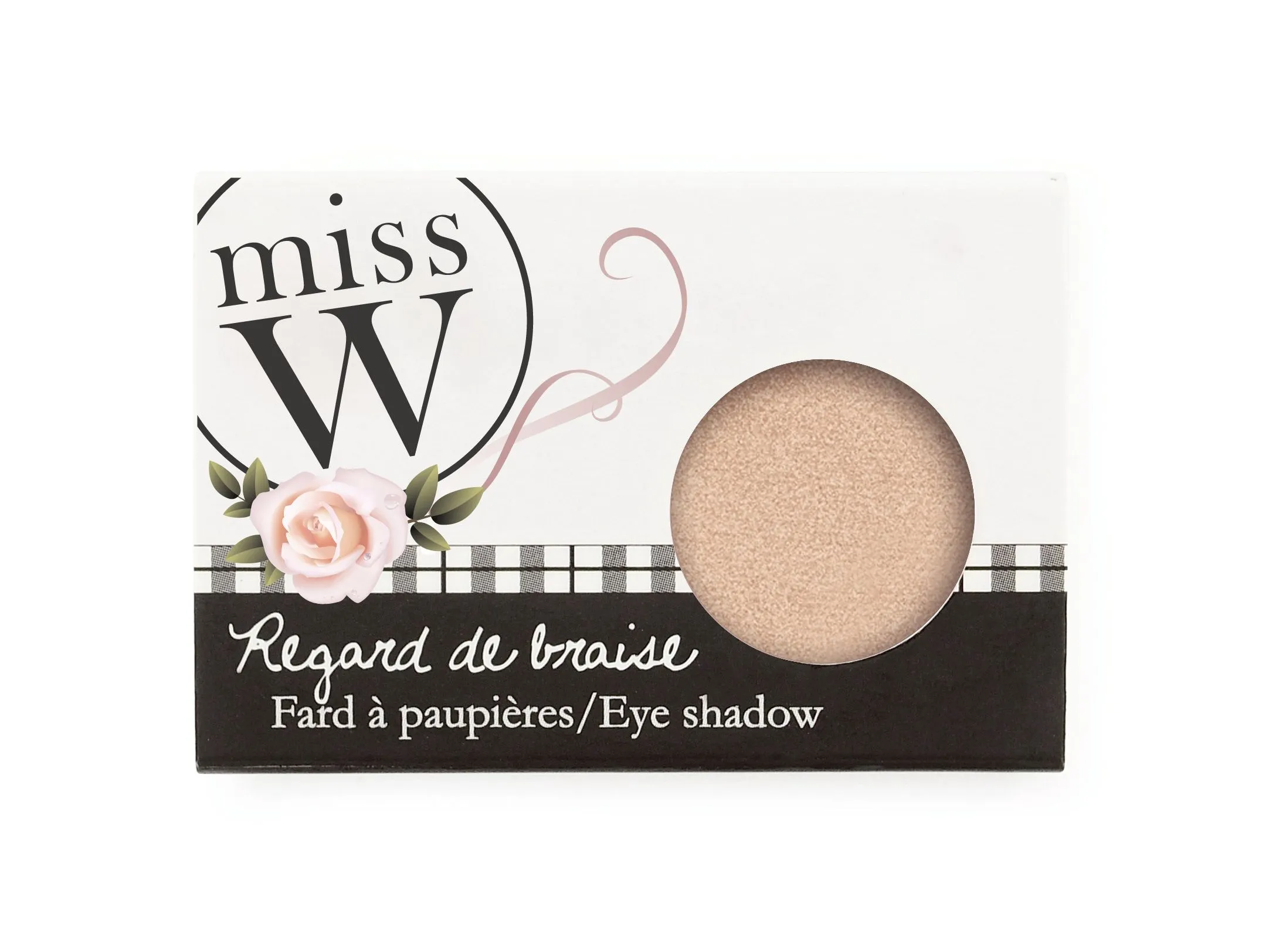 Miss W Oční stíny No 034 - Pearly rosy white