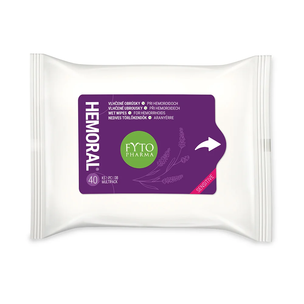 Fytopharma HEMORAL hygienické ubrousky 40 ks