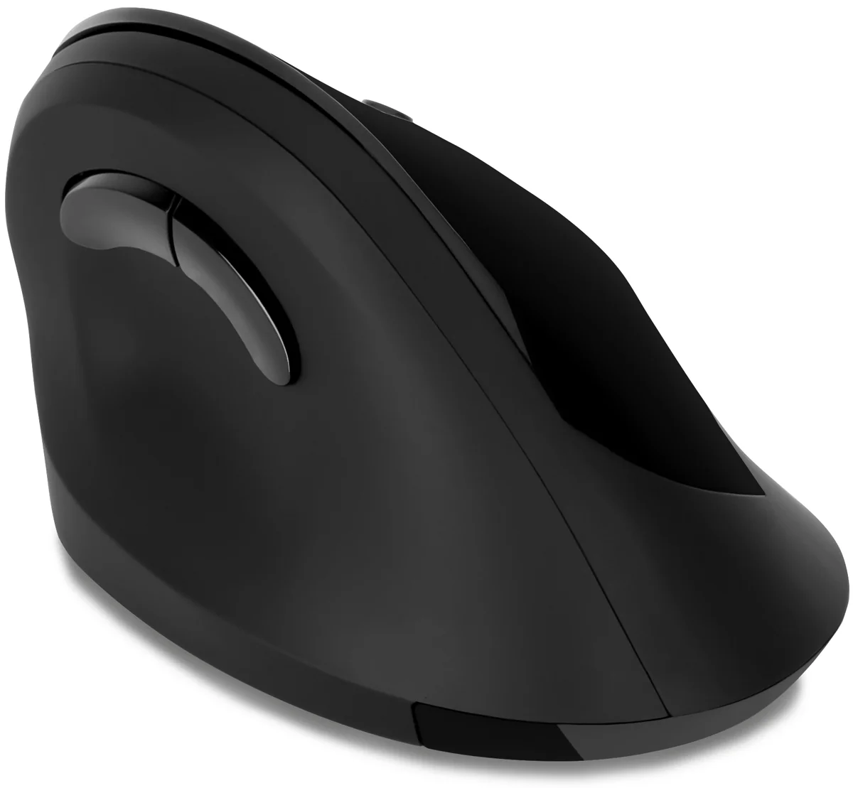 Connect IT For Health Gloss Ergonomická vertikální myš bezdrátová černá