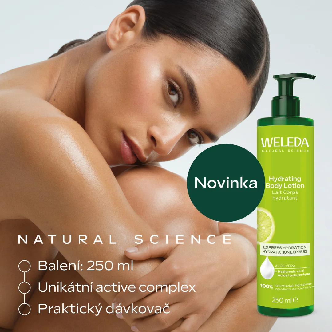 Weleda Citrusové hydratační tělové mléko 250 ml