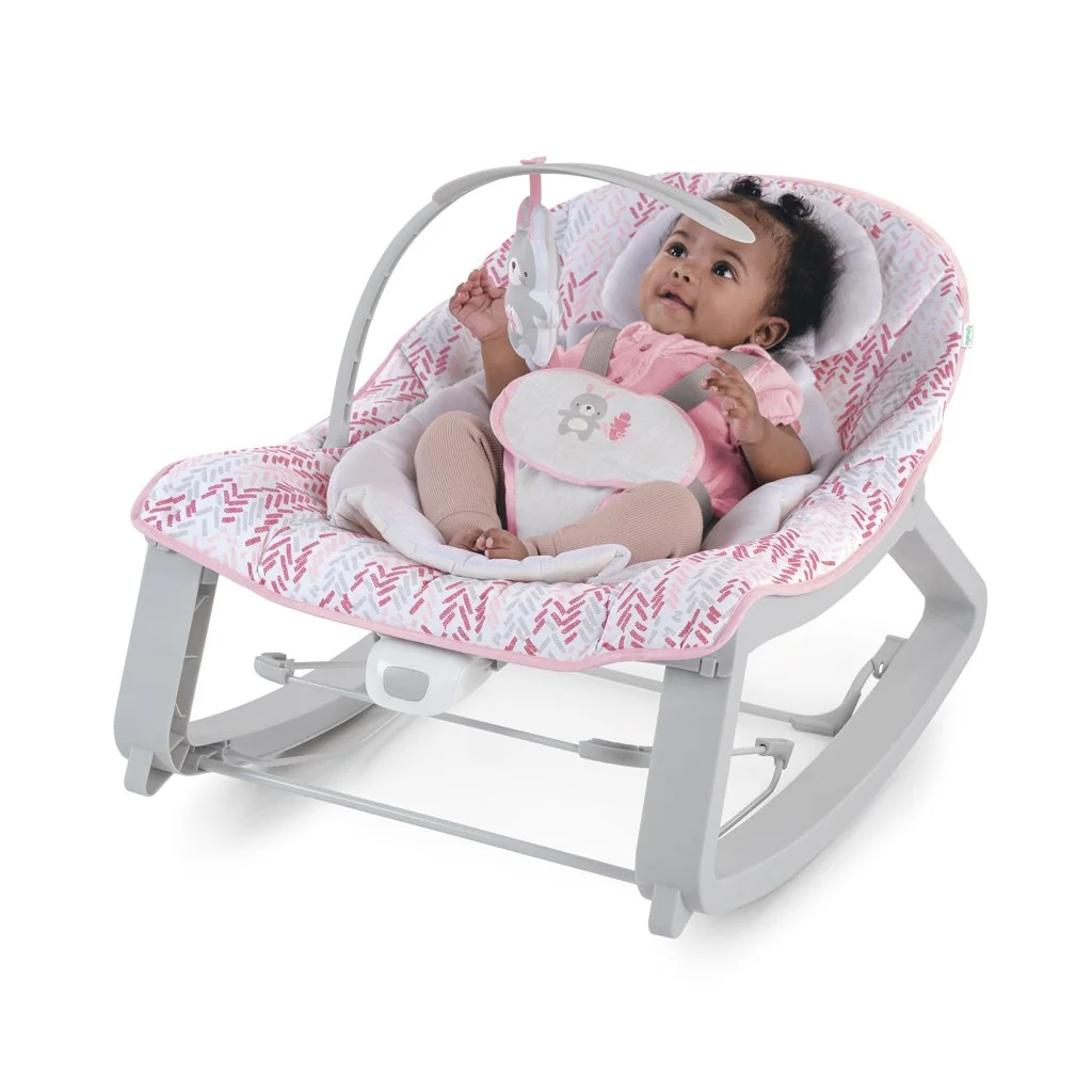Ingenuity Lehátko vibrující 3v1 Keep Cozy Lily 0m+, do 18kg