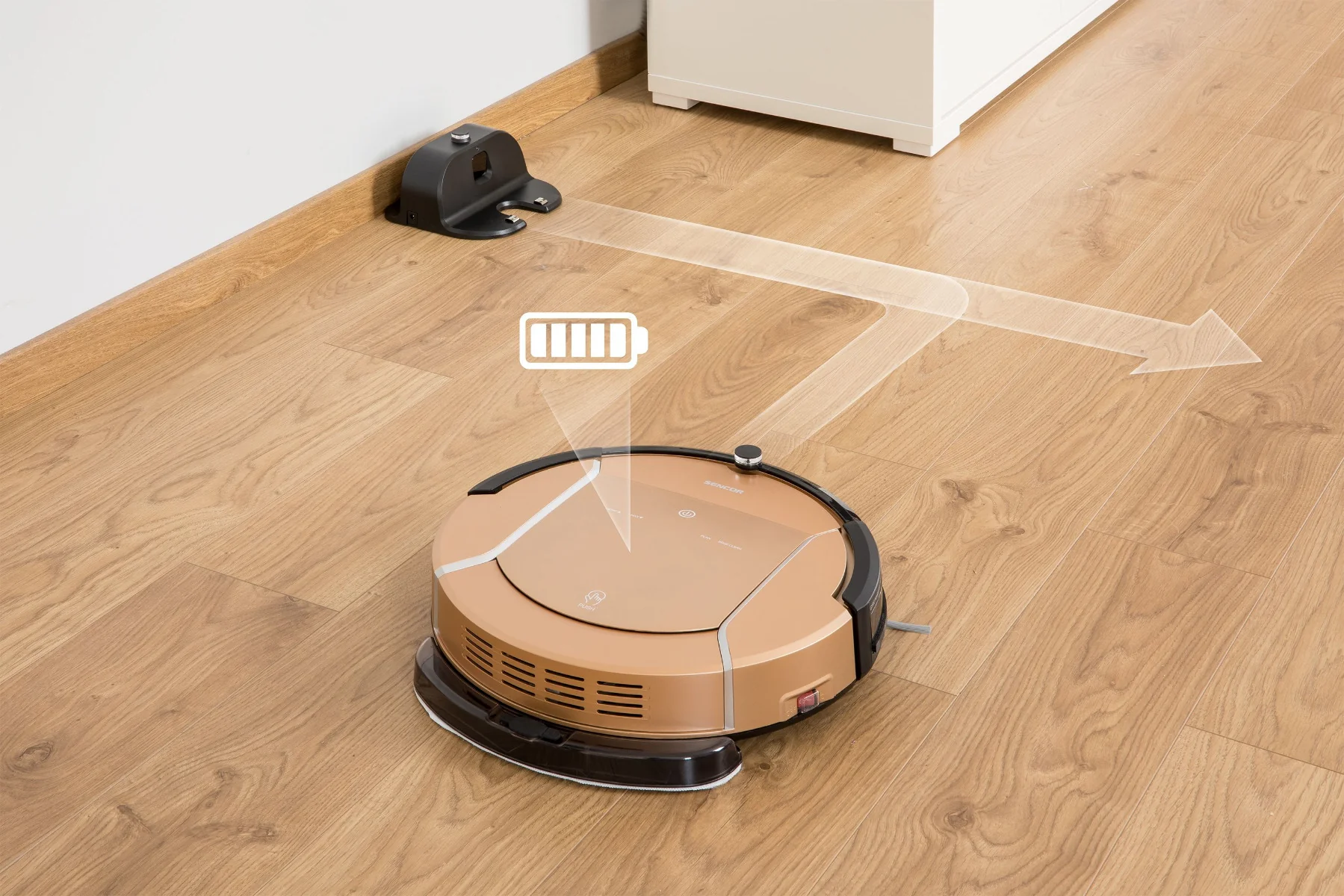 SENCOR SRV 4000GD-EUE3 robotický vysavač