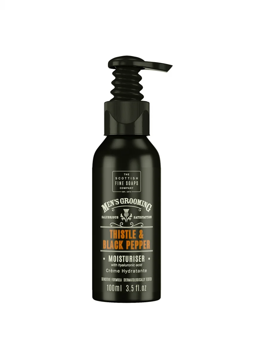 Scottish Fine Soaps Thistle & Black Pepper Pánský hydratační krém 100 ml