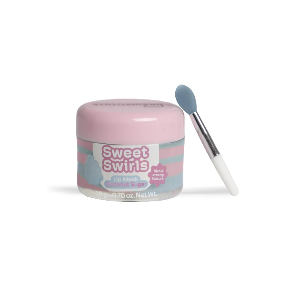 IDC Institute SWEET SWIRLS Coconut Sugar noční maska na rty 20 g