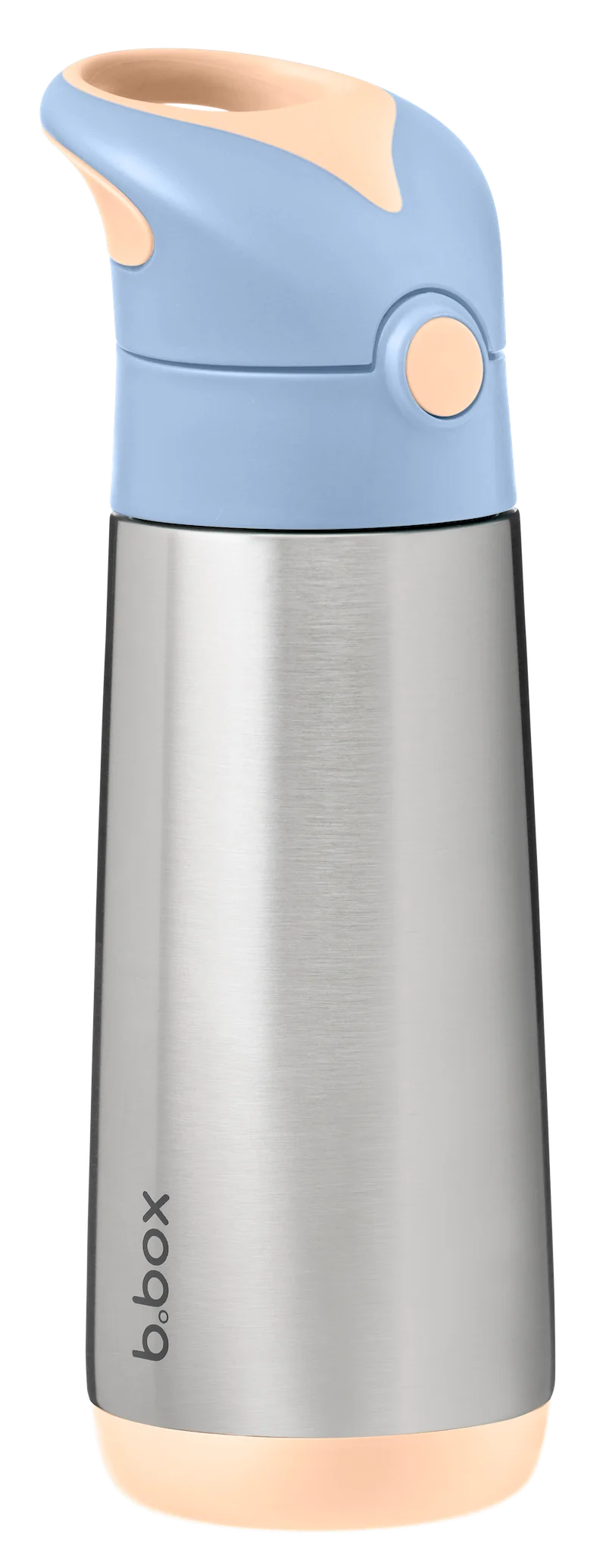 B.BOX Termoska na pití s brčkem 500 ml - broskvová