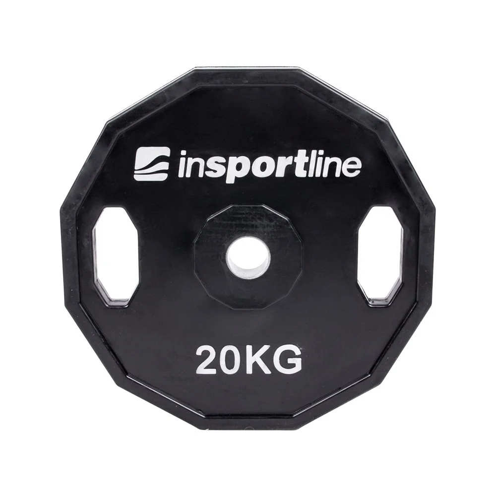 inSPORTline Pogumovaný kotouč Ruberton 20 kg 30 mm