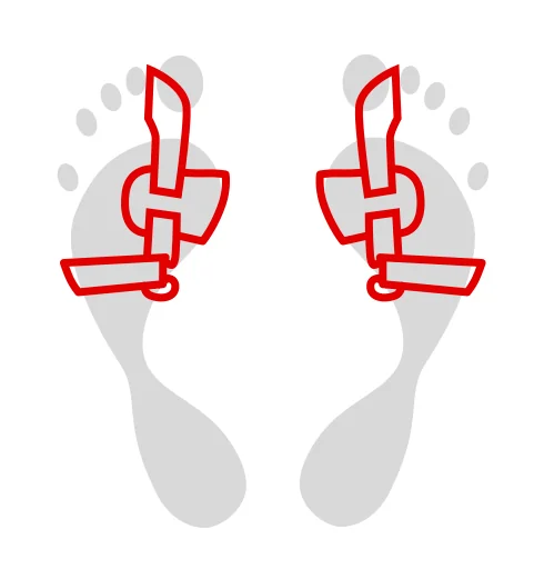 Svorto 030 Bandáž noční Hallux Valgus 41–46 levá 1 ks
