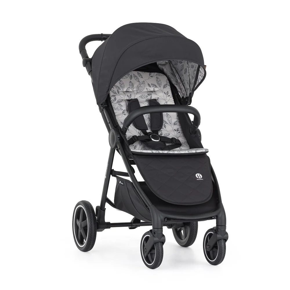 Petite&Mars Kočárek sportovní Royal3 Black Perfect Black