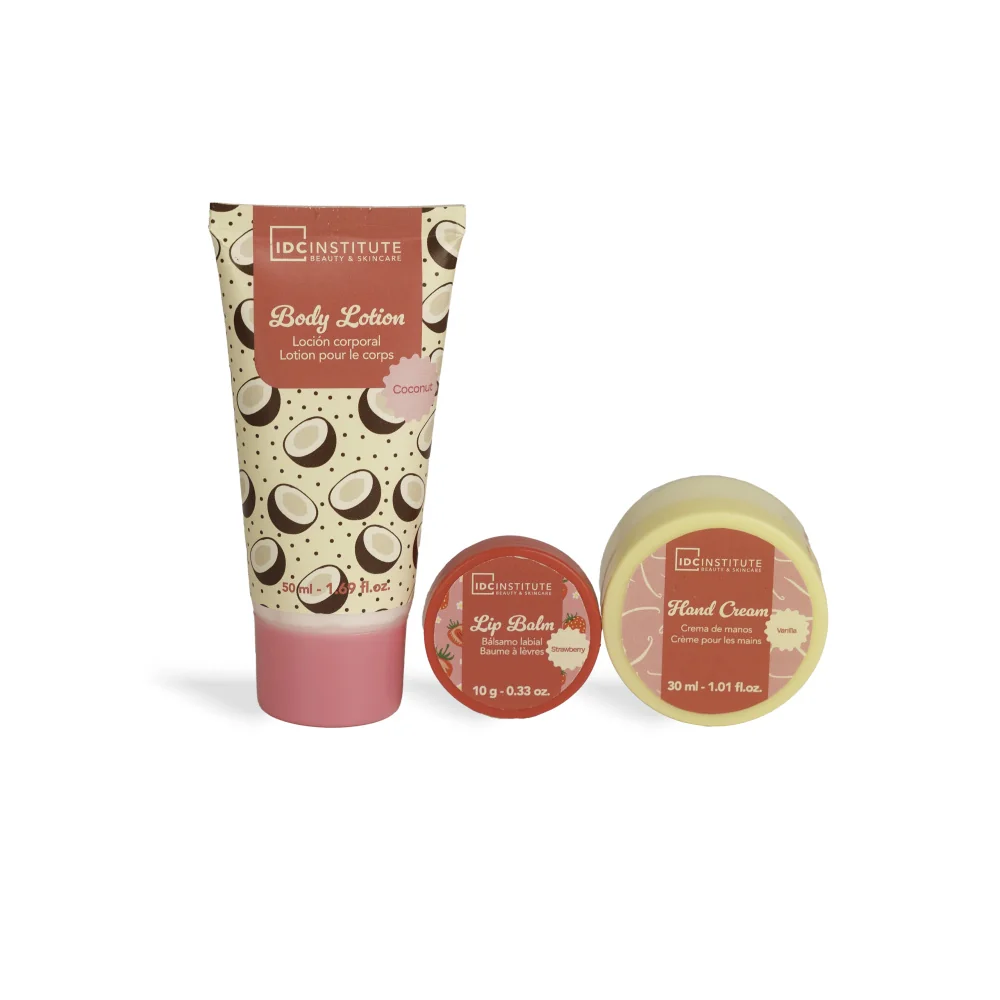 IDC Institute SWEET SWIRLS dárková pečující sada 3 ks
