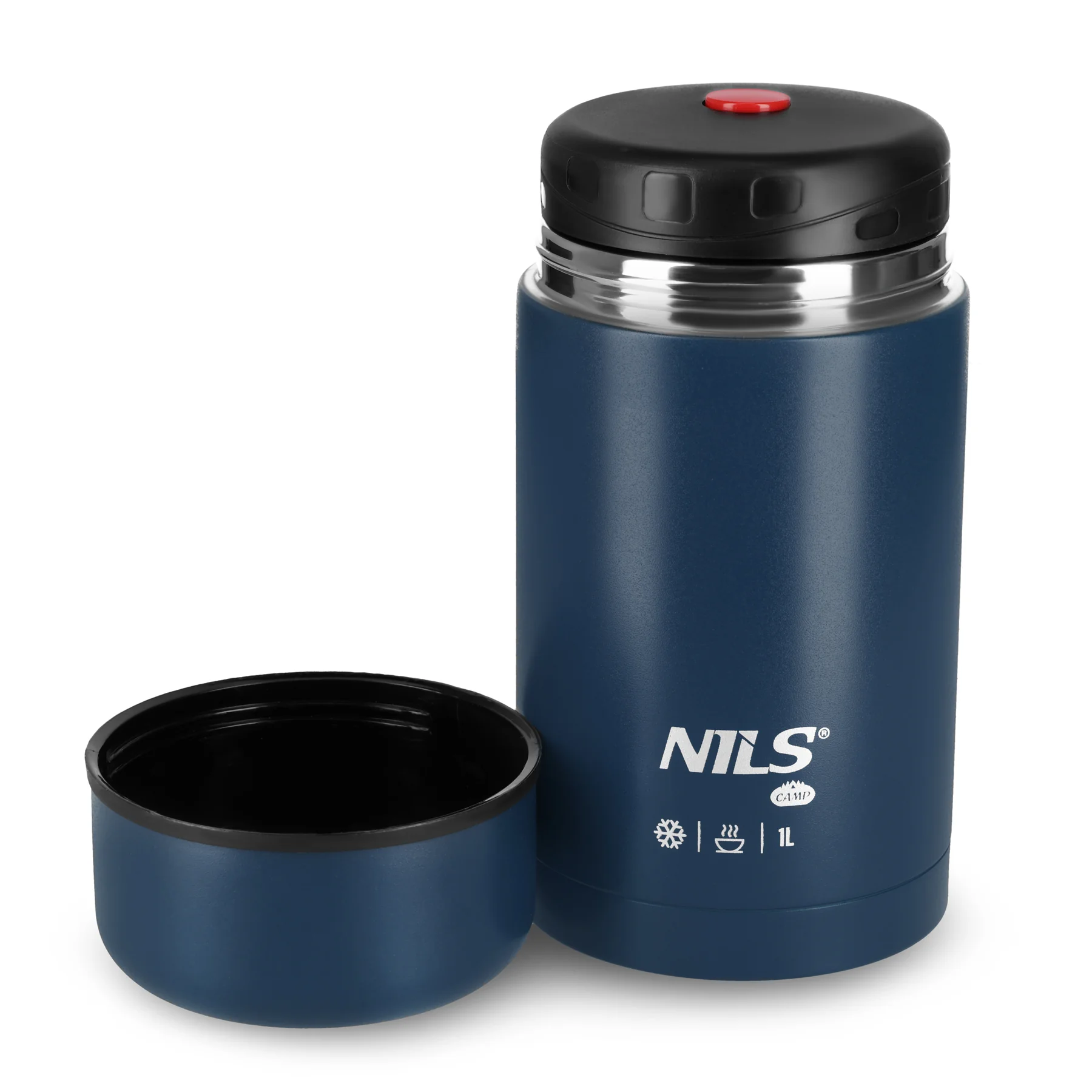 Nils Termoska na jídlo NC3802 modrá 1000 ml